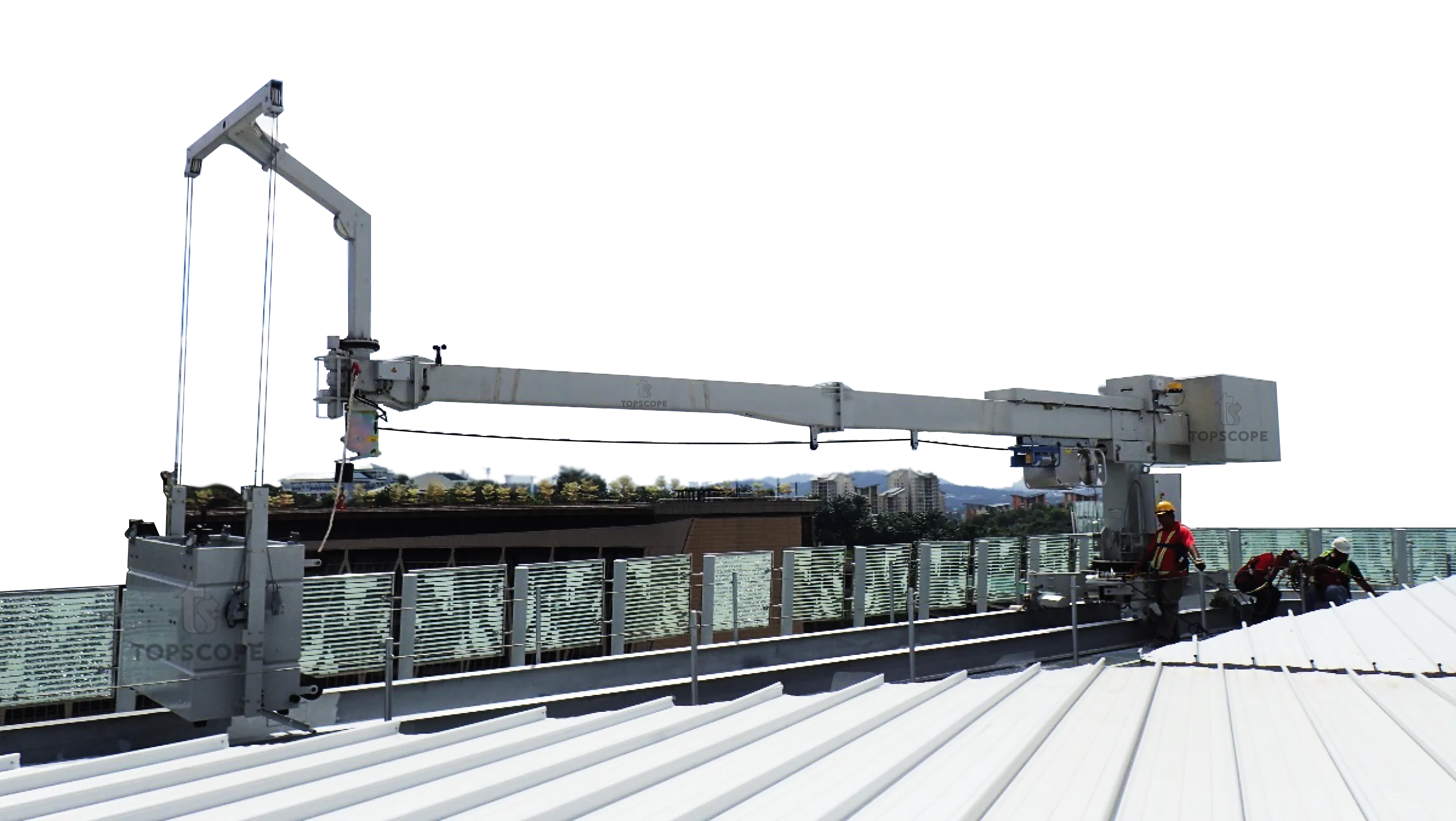BMU 11m Jib with GRU, Suasana PjH, Putrajaya