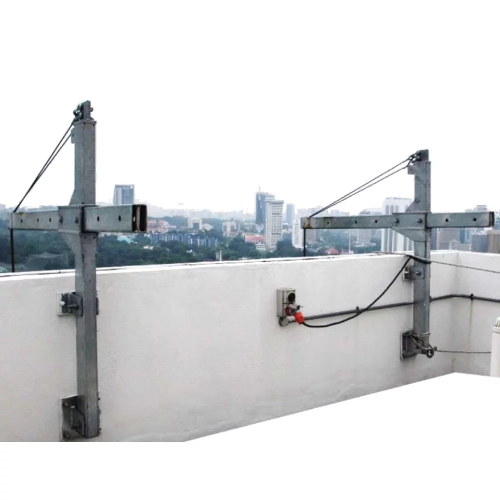Wall-Mounted Davits - Dua Sentral Hotel