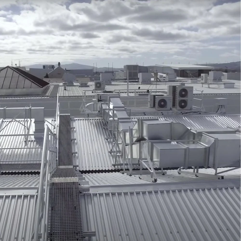 rooftop walkway