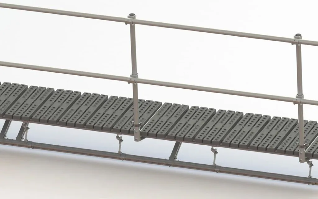 kee walk guardrail - traverse