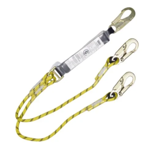 msa twin leg kernmantle rope lanyards