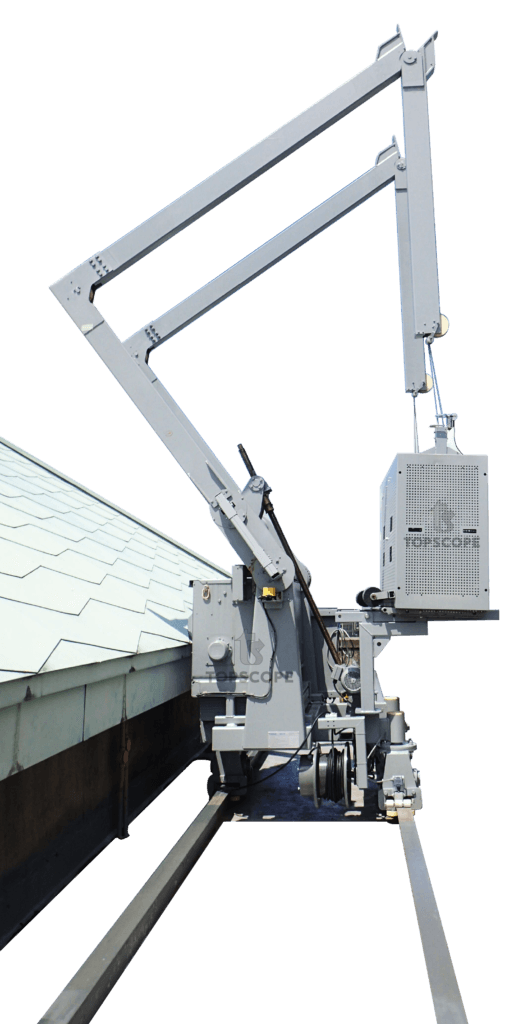 Roof Rail-Mounted Articulated Boom BMU