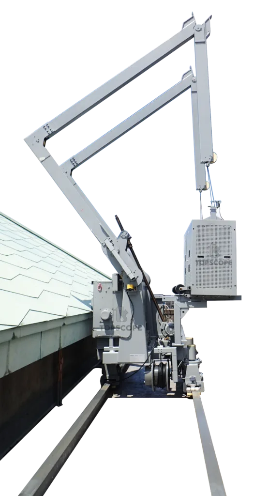 Roof Rail-Mounted Articulated Boom BMU