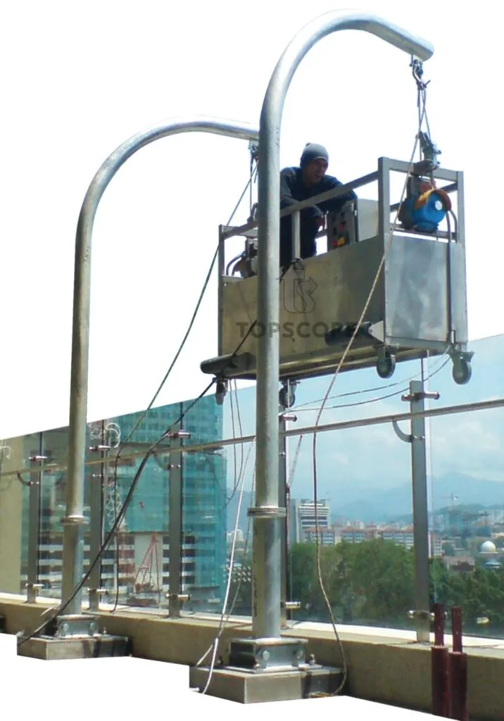 G Tower in Kuala Lumpur - Fixed Jib Arm Gondola System